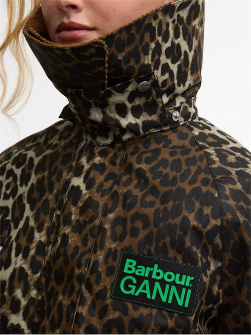 Leopard Jacket BARBOUR X GANNI | LWX1529BK11